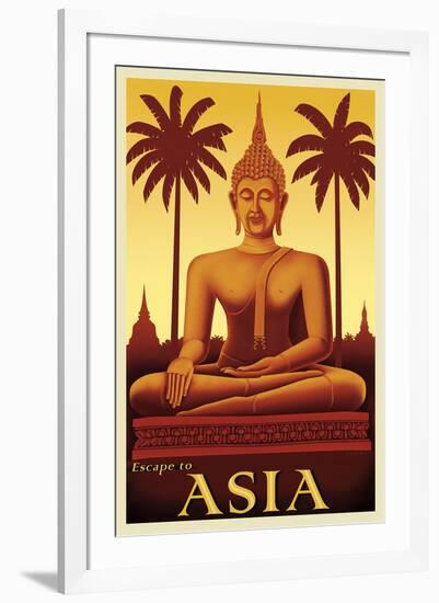 Escape to Asia-Steve Forney-Framed Art Print