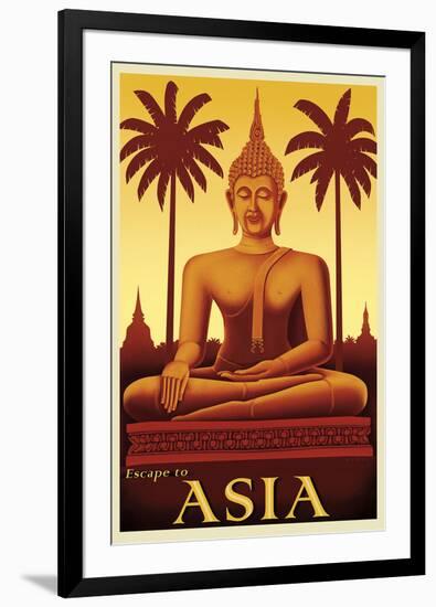 Escape to Asia-Steve Forney-Framed Giclee Print