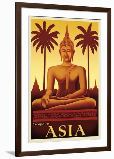 Escape to Asia-Steve Forney-Framed Giclee Print