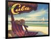 Escape to Cuba-Kerne Erickson-Framed Art Print