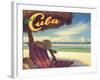 Escape to Cuba-Kerne Erickson-Framed Art Print