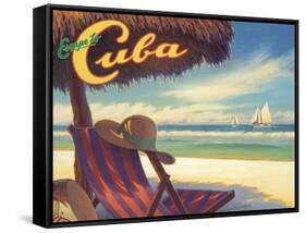 Escape to Cuba-Kerne Erickson-Framed Stretched Canvas