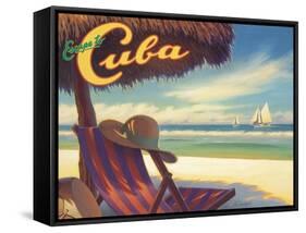 Escape to Cuba-Kerne Erickson-Framed Stretched Canvas