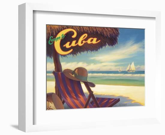 Escape to Cuba-Kerne Erickson-Framed Art Print