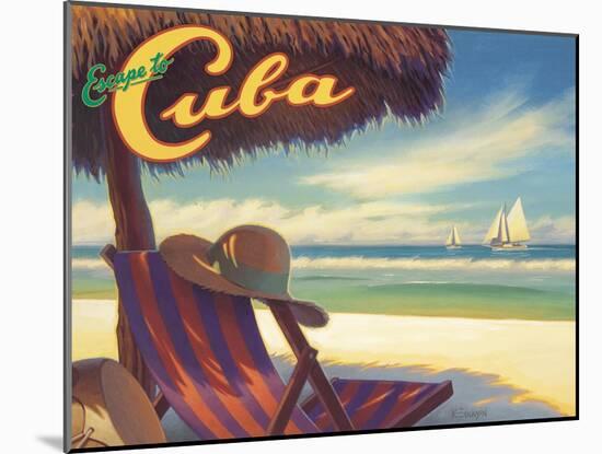 Escape to Cuba-Kerne Erickson-Mounted Art Print