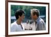 ESCAPE TO VICTORY, 1981 directed by JOHN HUSTON Sylvester Stallone and Michael Caine (photo)-null-Framed Photo