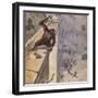 Escaping Monkey, 1932-null-Framed Art Print