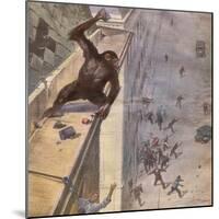 Escaping Monkey, 1932-null-Mounted Art Print