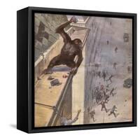 Escaping Monkey, 1932-null-Framed Stretched Canvas