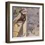 Escaping Monkey, 1932-null-Framed Art Print