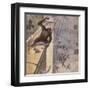 Escaping Monkey, 1932-null-Framed Art Print