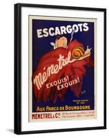 Escargots Menetial-null-Framed Art Print