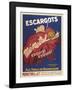 Escargots Menetrel-Vintage Posters-Framed Art Print