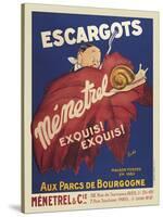 Escargots Menetrel-Vintage Posters-Stretched Canvas