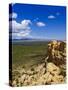 Escarpment and Lava Beds in El Malpais National Monument, New Mexico-Michael DeFreitas-Stretched Canvas