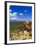 Escarpment and Lava Beds in El Malpais National Monument, New Mexico-Michael DeFreitas-Framed Photographic Print