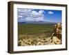 Escarpment and Lava Beds in El Malpais National Monument, New Mexico-Michael DeFreitas-Framed Photographic Print