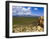 Escarpment and Lava Beds in El Malpais National Monument, New Mexico-Michael DeFreitas-Framed Photographic Print