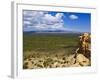 Escarpment and Lava Beds in El Malpais National Monument, New Mexico-Michael DeFreitas-Framed Photographic Print