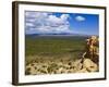 Escarpment and Lava Beds in El Malpais National Monument, New Mexico-Michael DeFreitas-Framed Photographic Print