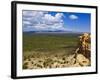 Escarpment and Lava Beds in El Malpais National Monument, New Mexico-Michael DeFreitas-Framed Photographic Print