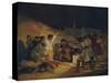 'Escenas Del 3 De Mayo De 1808', (May 3, 1808 in Madrid), 1814, (c1934)-Francisco Goya-Stretched Canvas