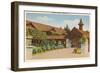 Esceola Lodge, Linville-null-Framed Art Print