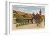 Esceola Lodge, Linville-null-Framed Art Print