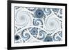 Escher-Like Fractal Spirals-null-Framed Art Print