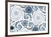 Escher-Like Fractal Spirals-null-Framed Art Print