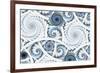 Escher-Like Fractal Spirals-null-Framed Art Print