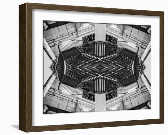 Escher Stairwell, 2015-Ant Smith-Framed Giclee Print