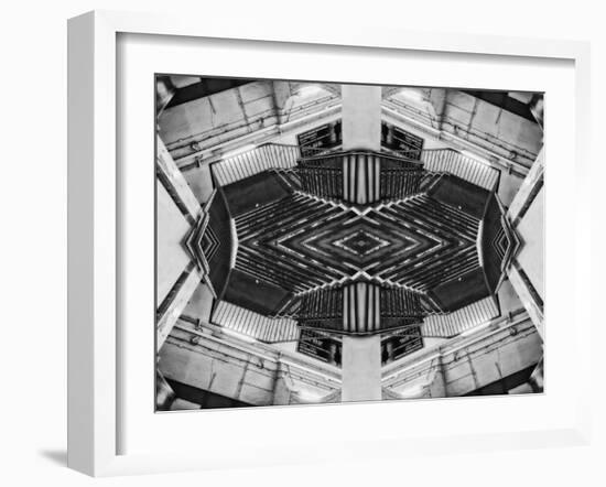 Escher Stairwell, 2015-Ant Smith-Framed Giclee Print