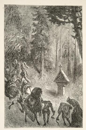 'Escorting Guenever from Cameliard, from 'Stories of the Days of King ...