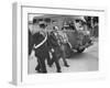 Escorting Sicilian Mafia Mobsters to Trial-null-Framed Photographic Print
