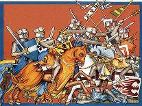 Medieval Battle-Escott-Giclee Print