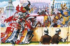 Medieval Battle-Escott-Giclee Print