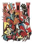 Medieval Joust-Escott-Giclee Print