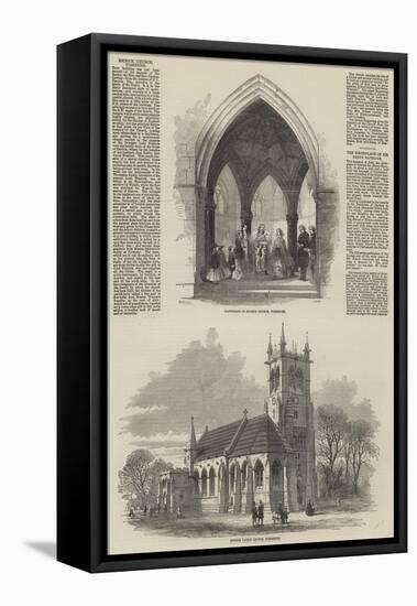 Escrick Church, Yorkshire-Samuel Read-Framed Stretched Canvas