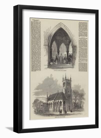 Escrick Church, Yorkshire-Samuel Read-Framed Giclee Print