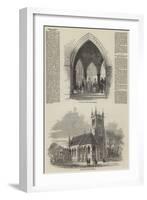 Escrick Church, Yorkshire-Samuel Read-Framed Giclee Print