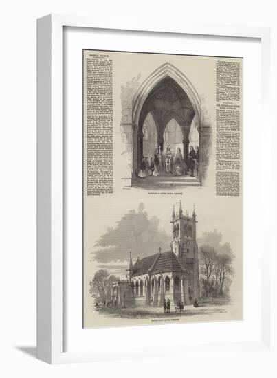 Escrick Church, Yorkshire-Samuel Read-Framed Giclee Print