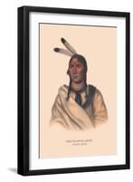 Esh-Ta-Hum-Leah, Sioux Chief-null-Framed Art Print