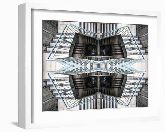 Eshcer Stairwell 2, 2014-Ant Smith-Framed Giclee Print
