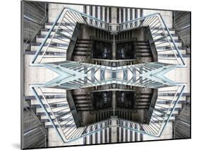 Eshcer Stairwell 2, 2014-Ant Smith-Mounted Giclee Print