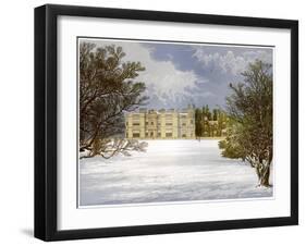 Eshton Hall, Yorkshire, Home of Baronet Wilson, C1880-AF Lydon-Framed Giclee Print