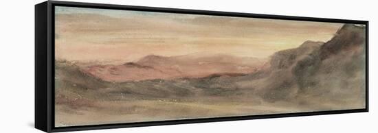 Eskhause, Scawfell, 1806-John Constable-Framed Stretched Canvas