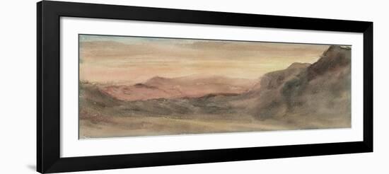 Eskhause, Scawfell, 1806-John Constable-Framed Giclee Print