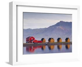 Eskifjordur Village, Eskifjordur Fjord, East Fjords Region (Austurland), Iceland, Polar Regions-Patrick Dieudonne-Framed Photographic Print