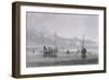 Eskimaux Coming Towards the Boats-Edward Finden-Framed Giclee Print